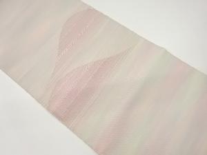 綴れ山並模様織出し名古屋帯